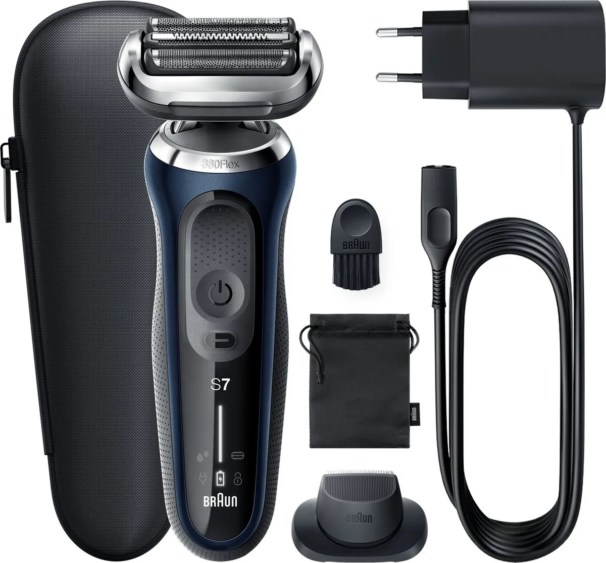 Braun Series 7 71-B1200s Elektrisch Scheerapparaat - Blauw