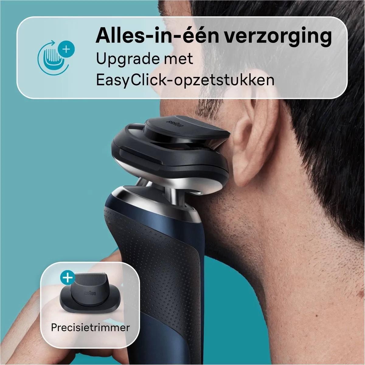 Braun Series 7 71-B1200s Elektrisch Scheerapparaat - Blauw