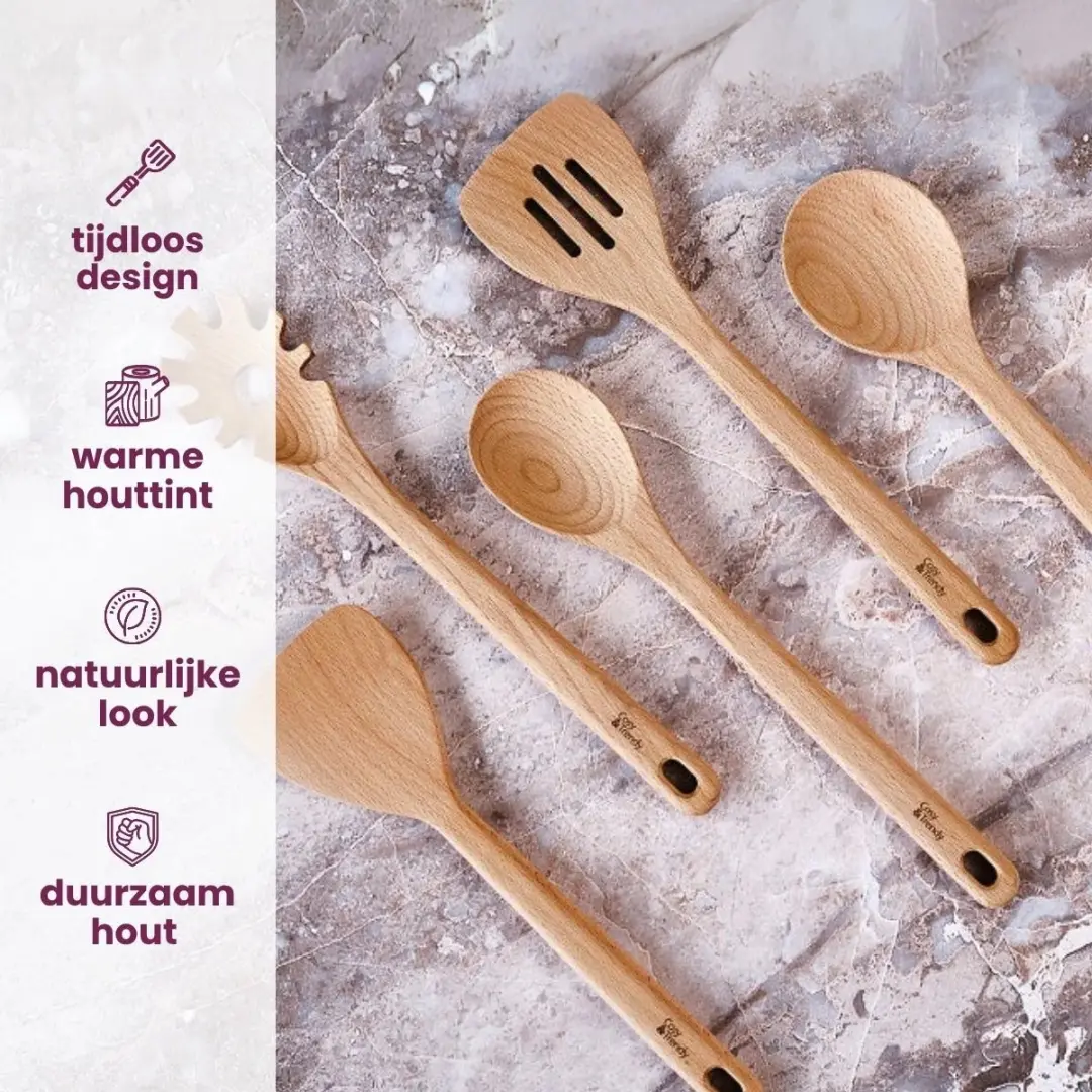 Cosy&Trendy Spatel Delish Eco 30cm - Bruin
