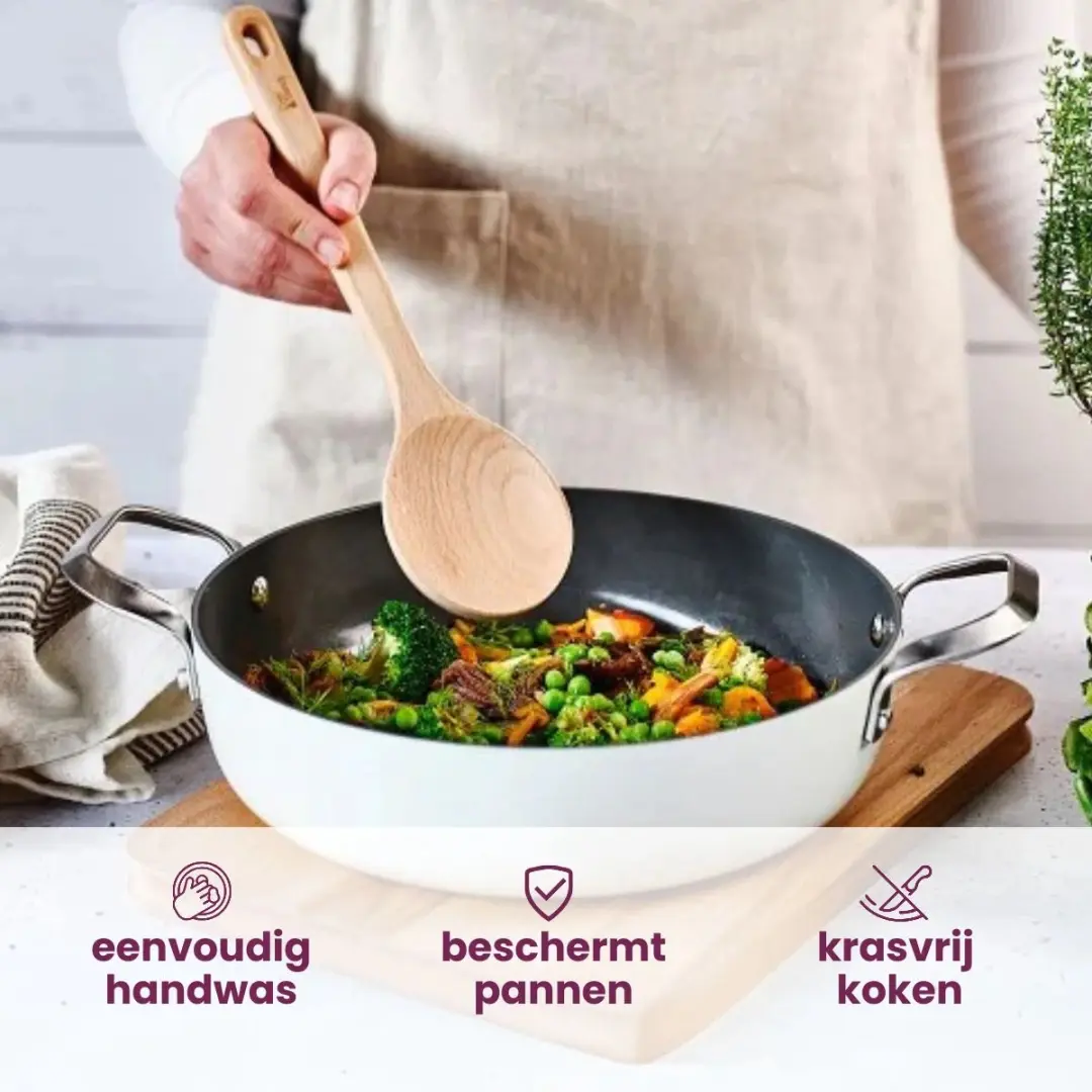 Cosy&Trendy Spatel Delish Eco 30cm - Bruin