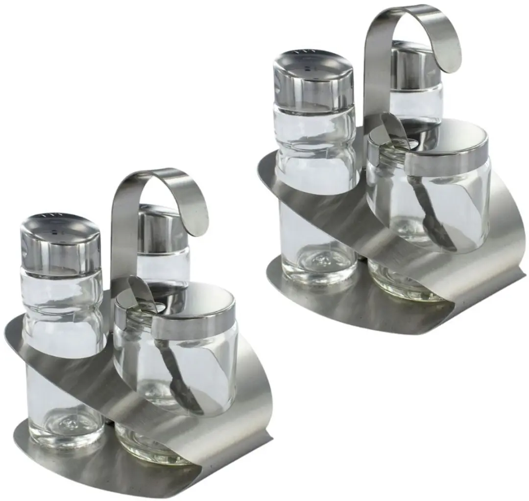 Fackelmann Mosterd-Zout-Peper Set 2-delig