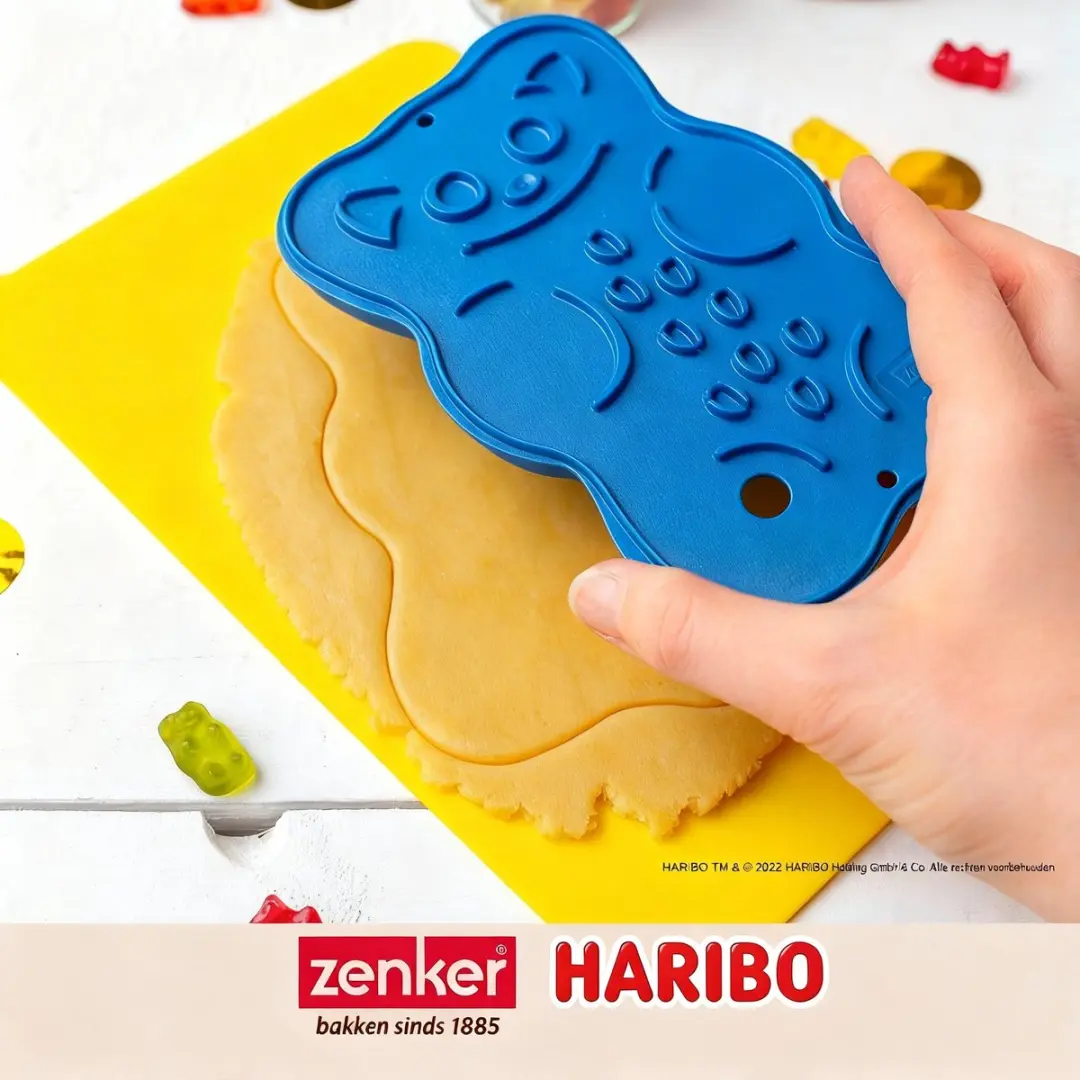 Zenker Haribo Koekjesuitsteker 2-in-1 - Blauw