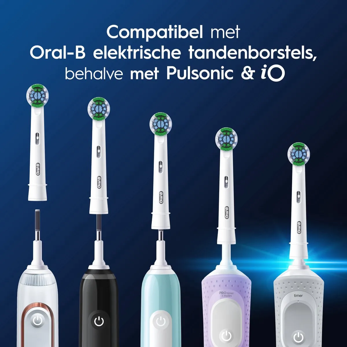 Oral-B Precision Clean Pro Opzetborstels - 12 Stuks - CleanMaximiser