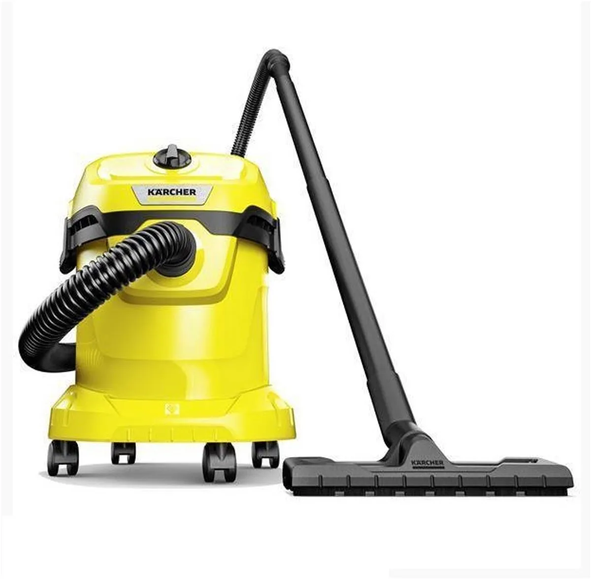 Kärcher Water- en Stoftankstofzuiger 15L 1000W - Geel/Zwart - afbeelding 6 van 6