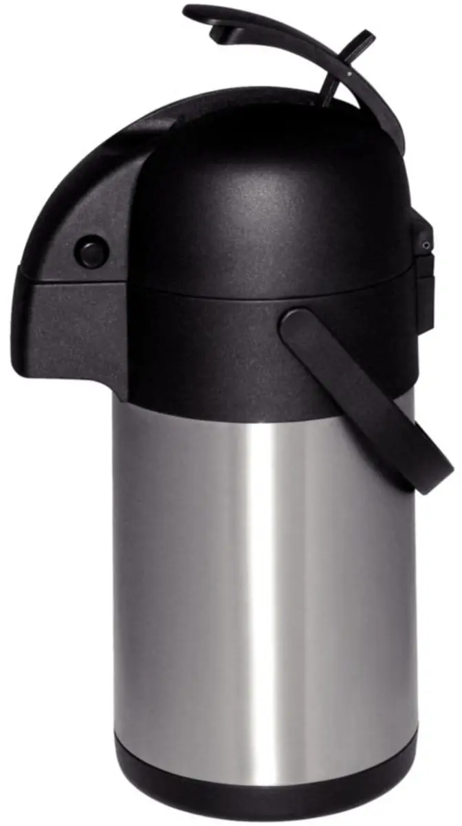 Olympia RVS Pompkan 2.5L - Chroom - afbeelding 3 van 3