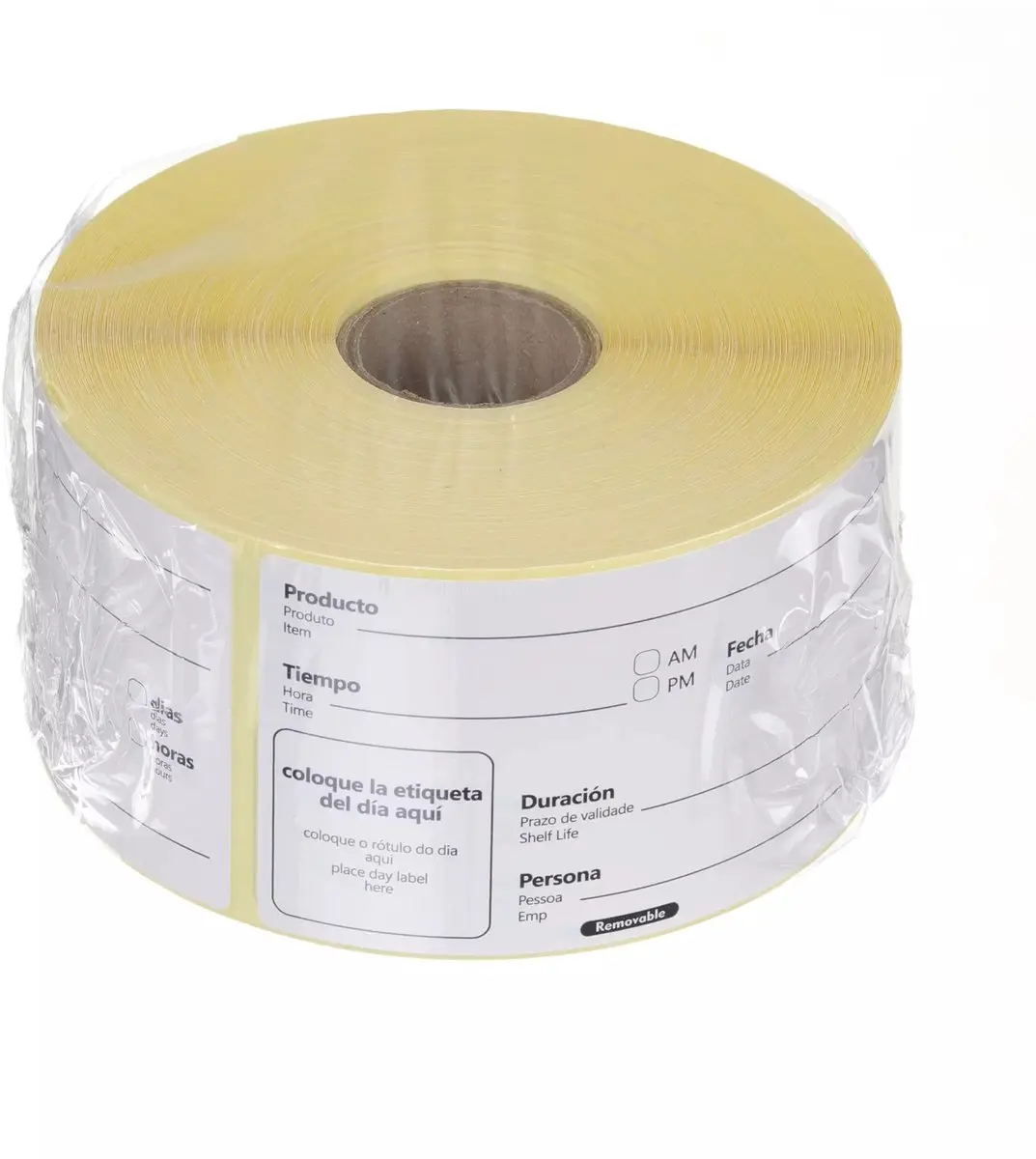 HENDI Houdbaarheidsstickers Wit 500 Stuks - 100x50mm