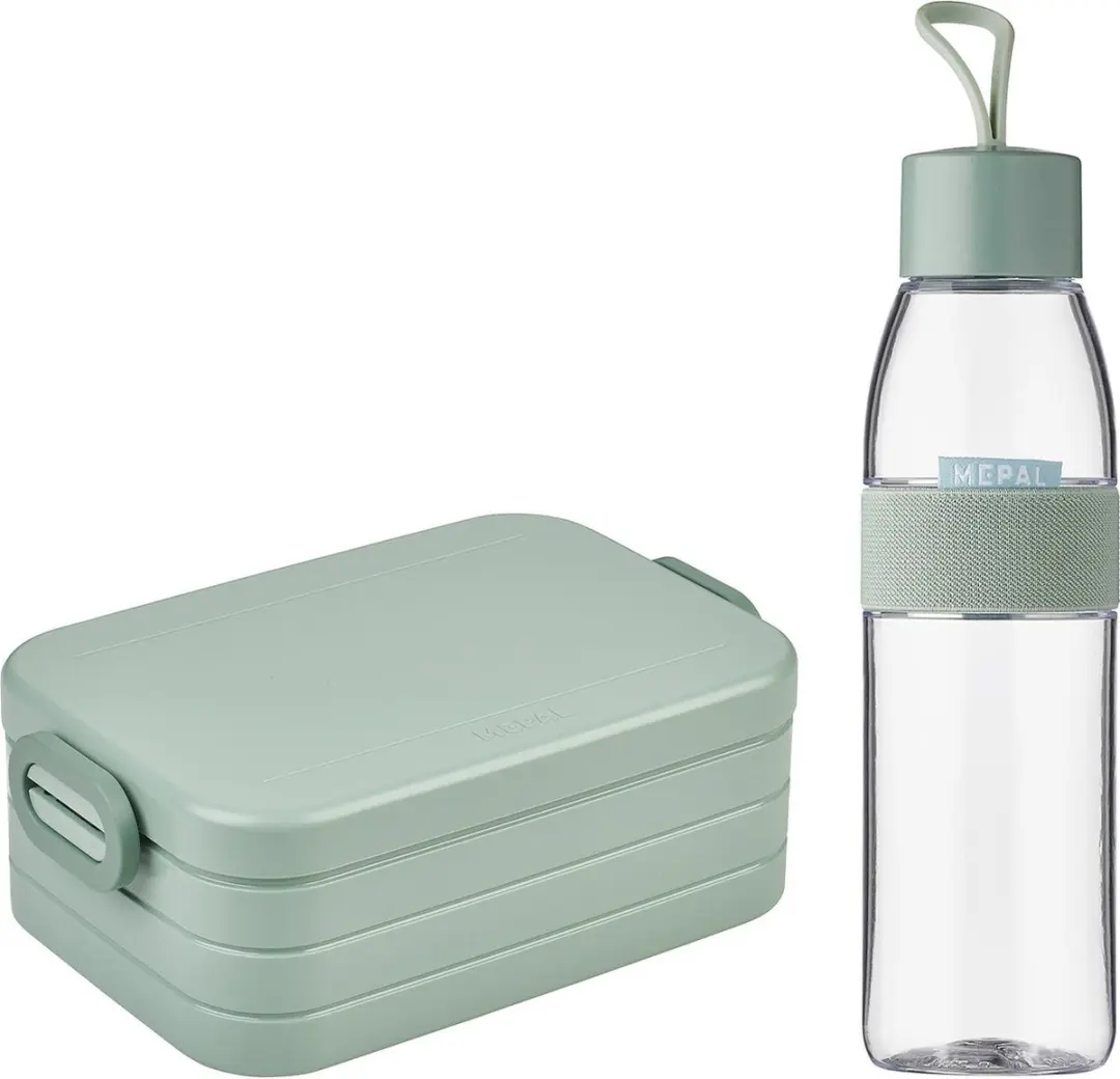 Mepal Lunchbox Midi Nordic Sage - 500ml Waterfles