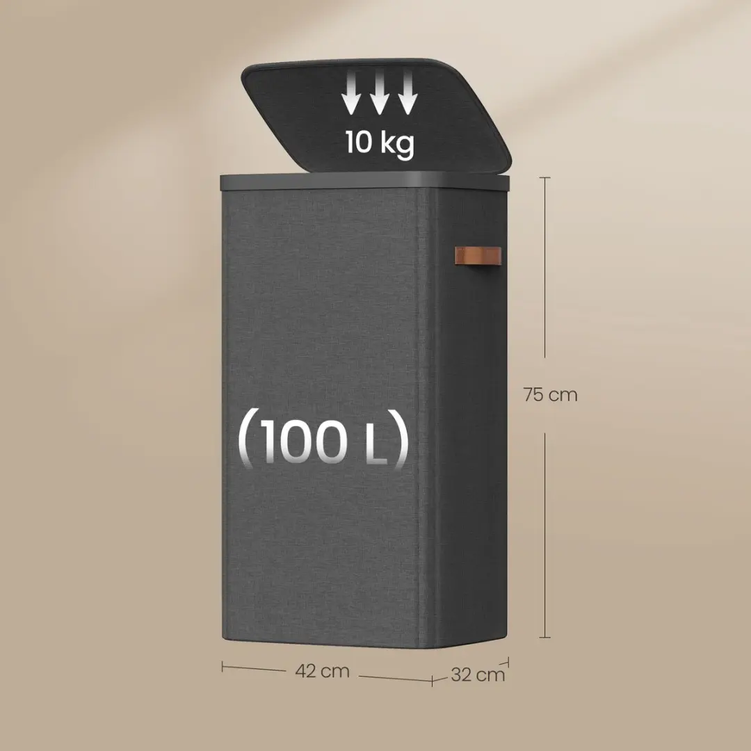 Songmics Wasmand LCB811BH01 100L - met deksel