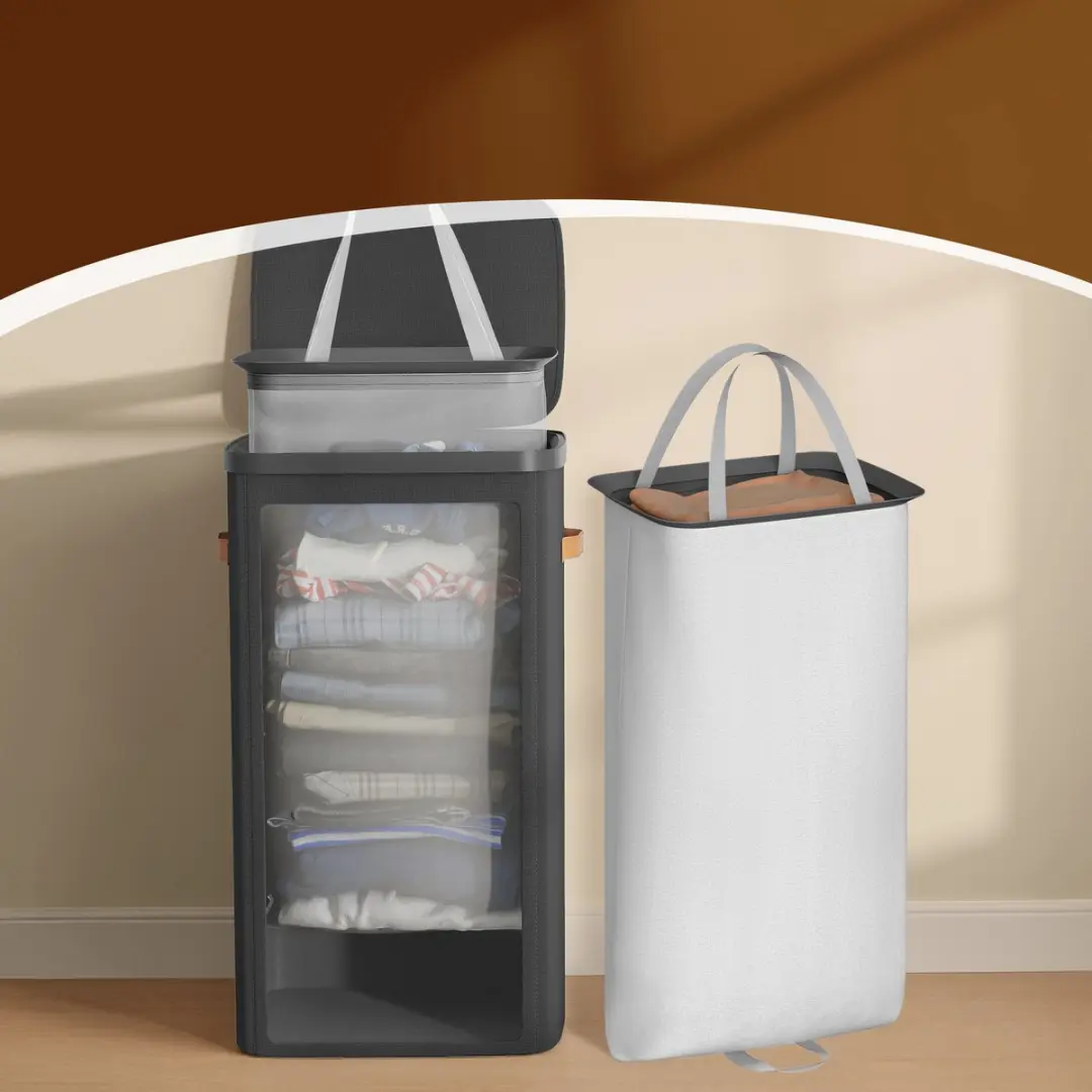 Songmics Wasmand LCB811BH01 100L - met deksel