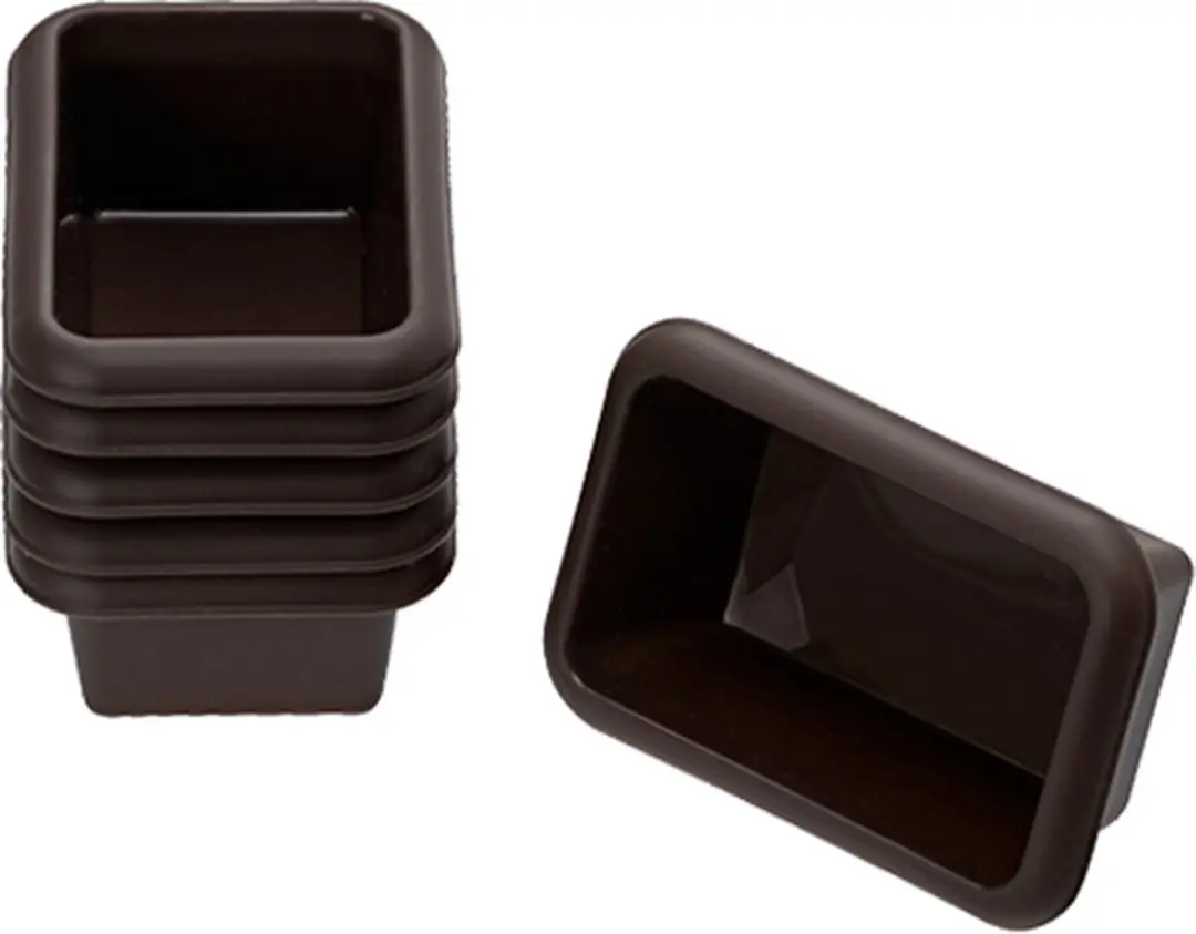 Lurch Flexiform Mini Broodvormen Silicone - 6 Stuks - Bruin