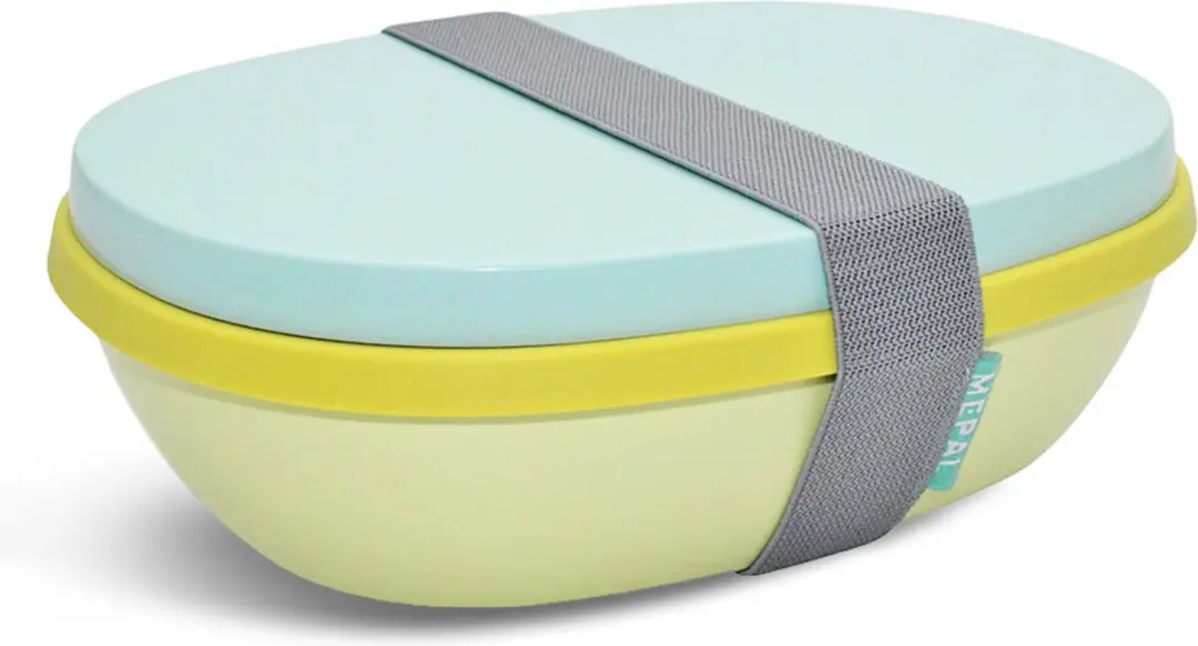 Mepal Ellipse Duo Lunchbox Lemon Vibe - 2 Vakken