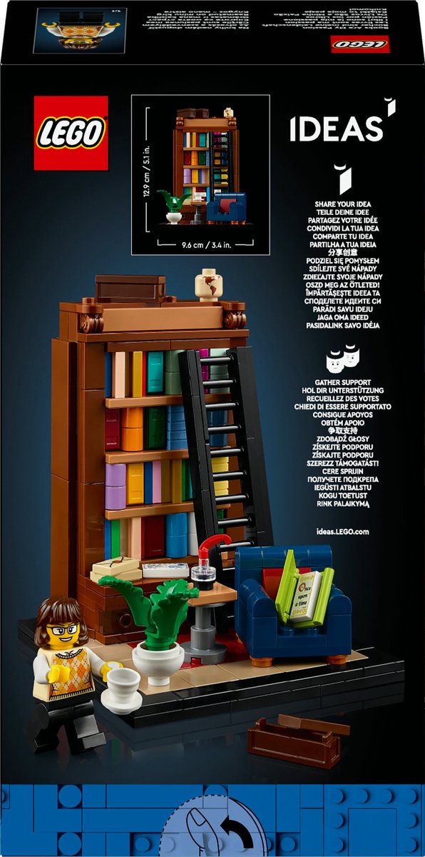 LEGO 40698 - Books Are My Passion (Boeken zijn mijn passie)