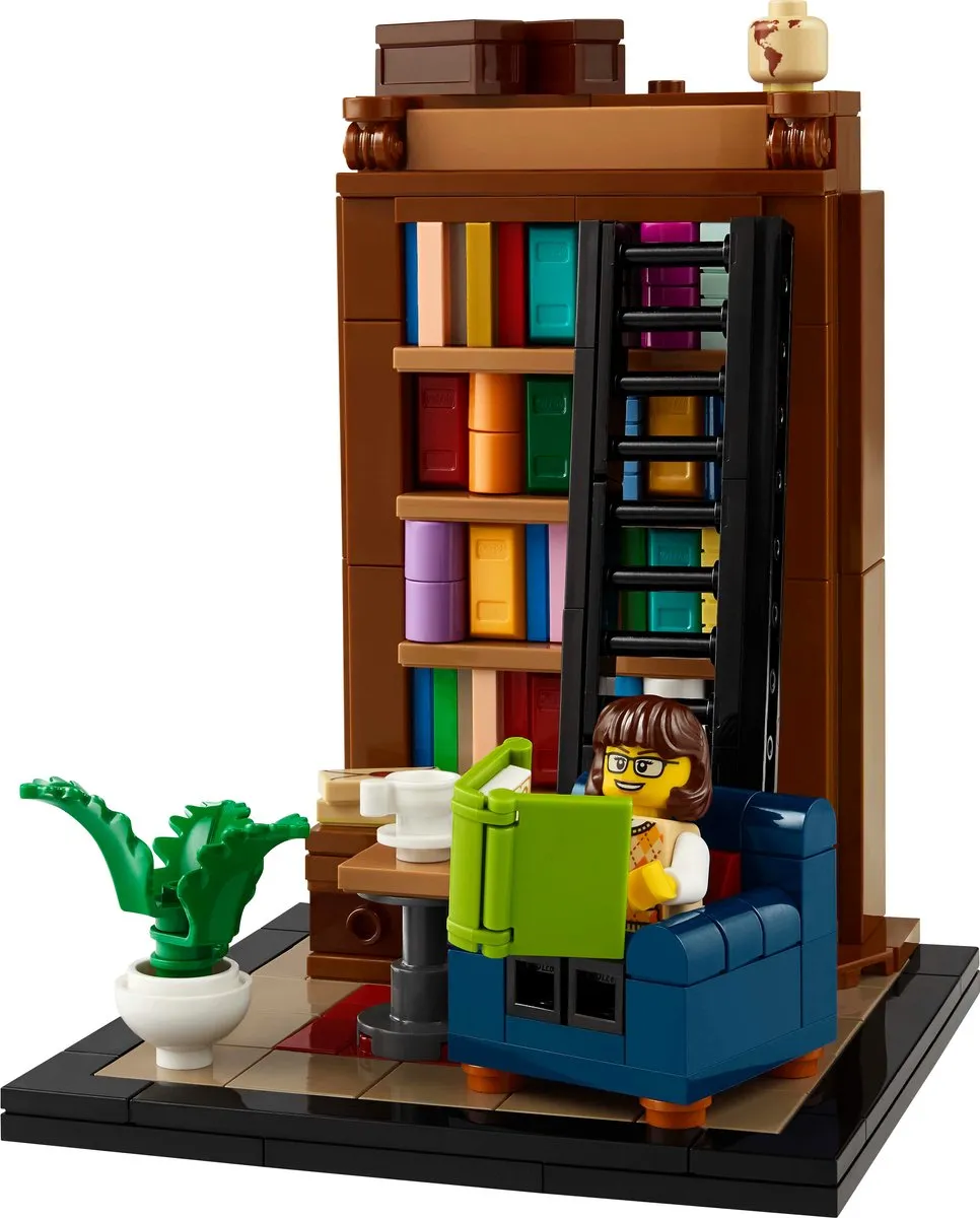 LEGO 40698 Books Are My Passion - 285 Stukken - 1 Minifiguur - afbeelding 6 van 6
