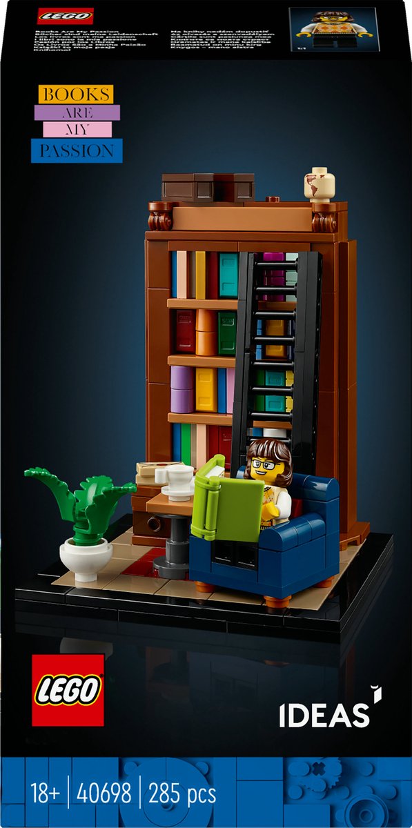 LEGO 40698 - Books Are My Passion (Boeken zijn mijn passie)