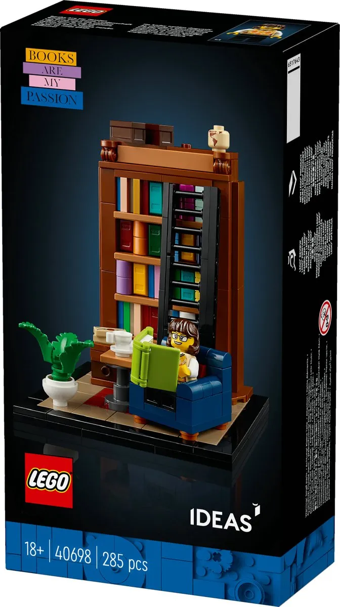 LEGO 40698 Books Are My Passion - 285 Stukken - 1 Minifiguur - afbeelding 5 van 6