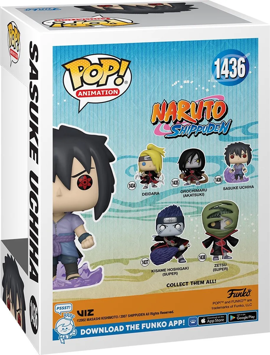 Funko POP! Animation Sasuke First Susano'o 72072 - Verzamelfiguur 9cm - Multicolor