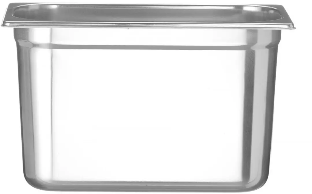 HENDI Gastronormbak 7,8L - 200mm - RVS - Zilver