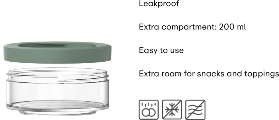 Mepal Ellipse Lunchpot 200ml - Nordic blue