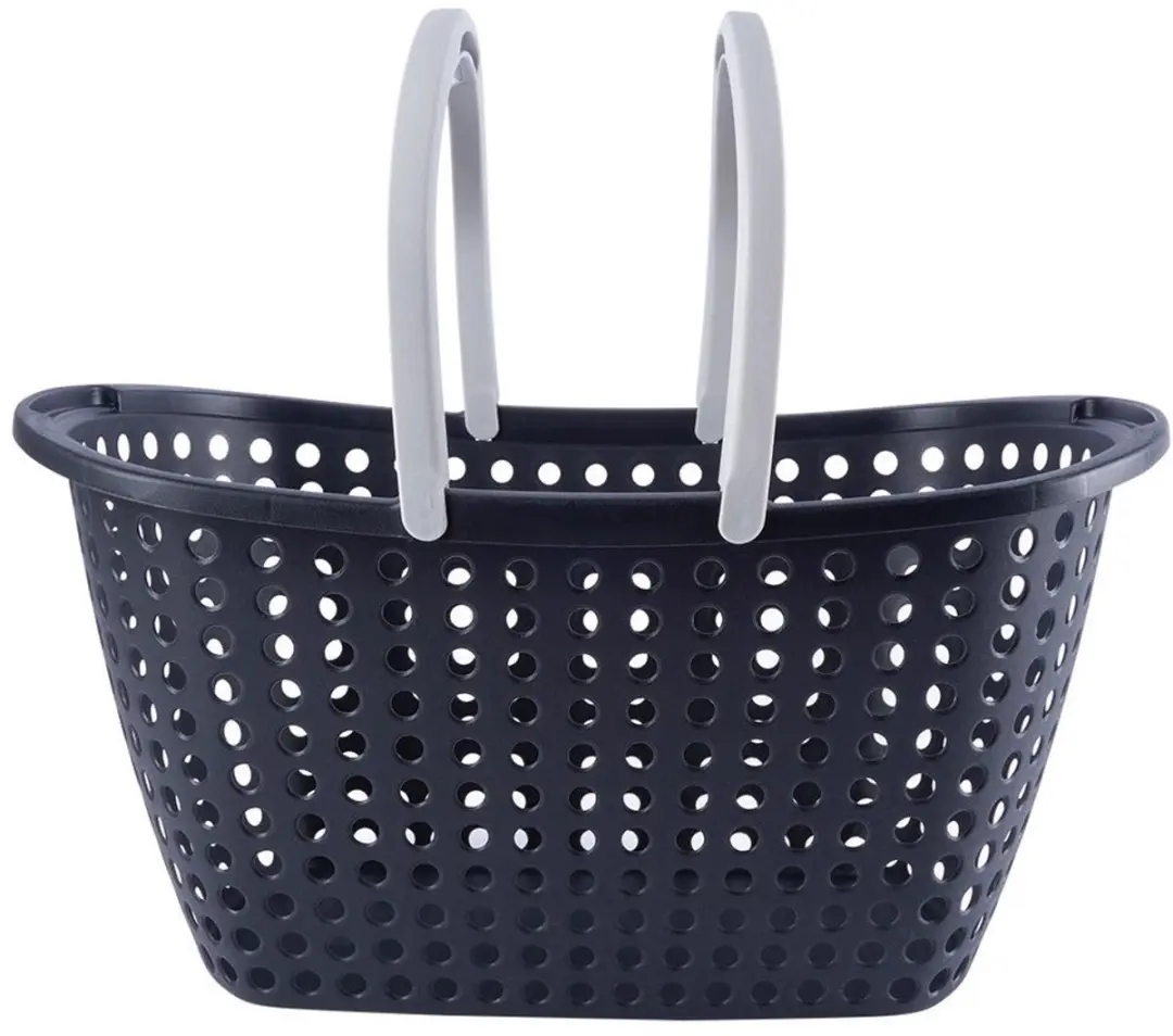 Excellent Houseware Kunststof Wasmand 15L - Zwart