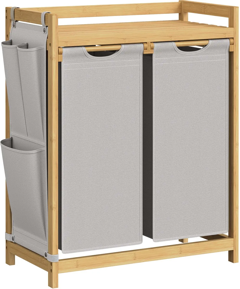 Songmics Wasmand RLH100GX01 2 Vakken