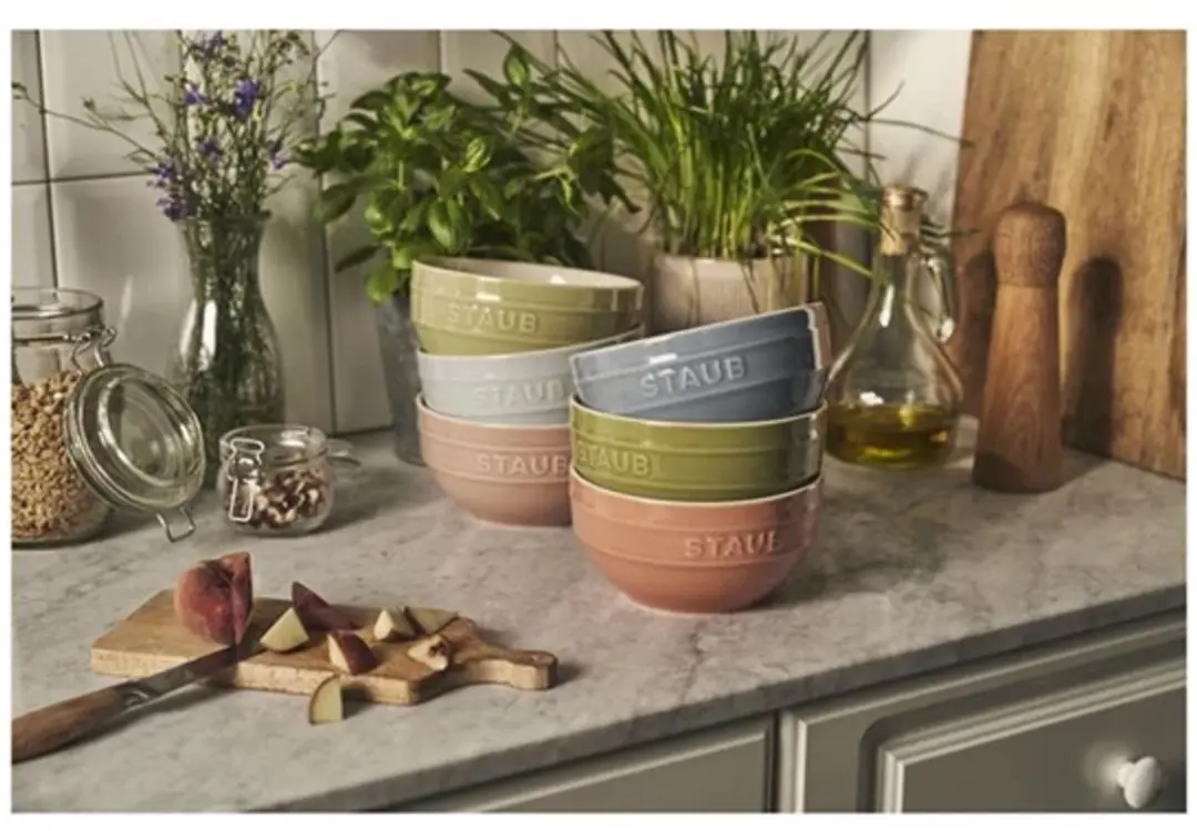 Staub Ceramic Macaron Bowl 14cm - 6 Stuks - Meerkleurig