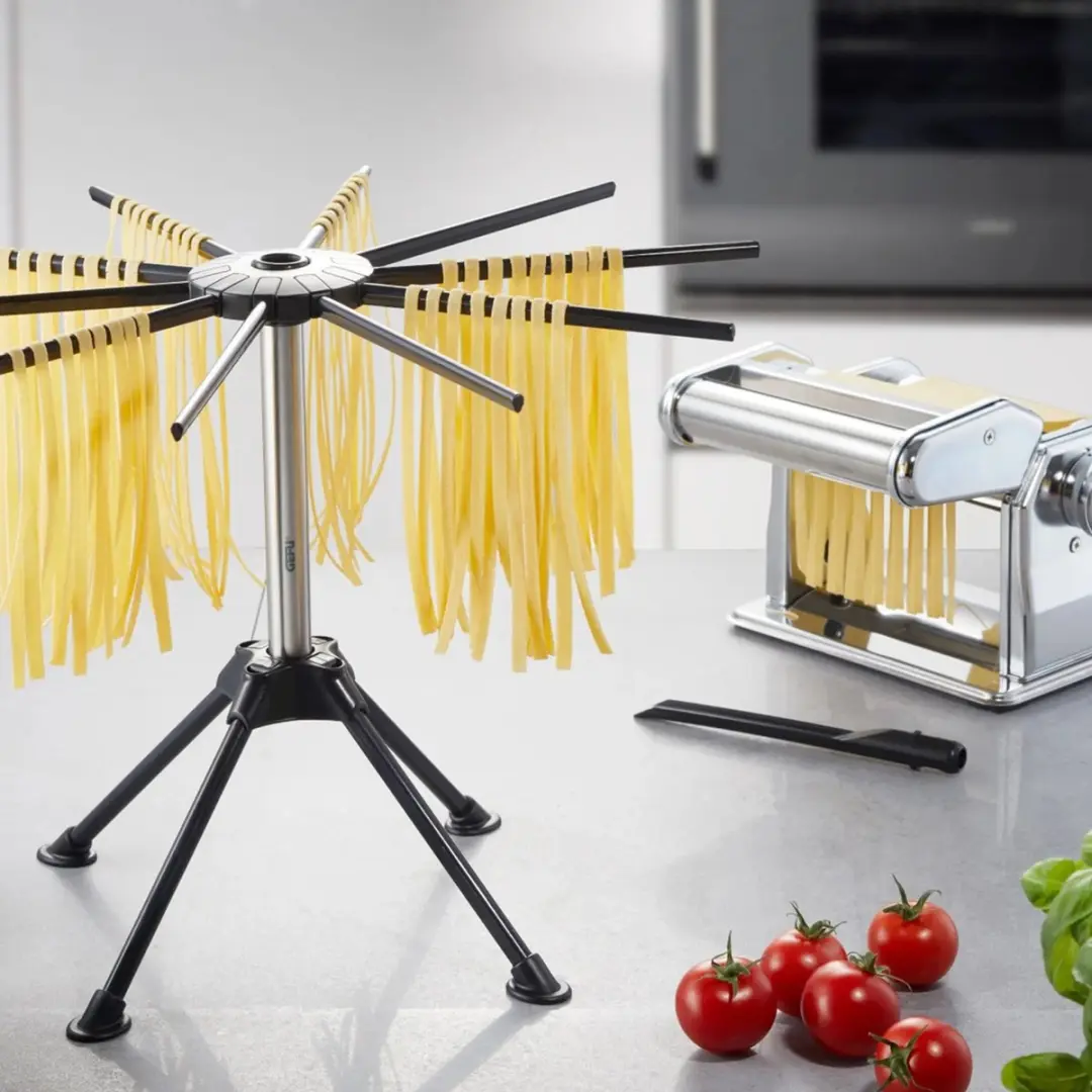GEFU Pasta Perfetta & Diverso Pastaset - 2-delig - Zilver
