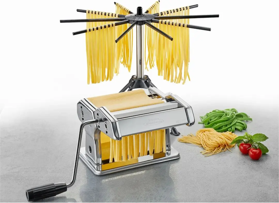 GEFU Pasta Perfetta & Diverso Pastaset - 2-delig - Zilver