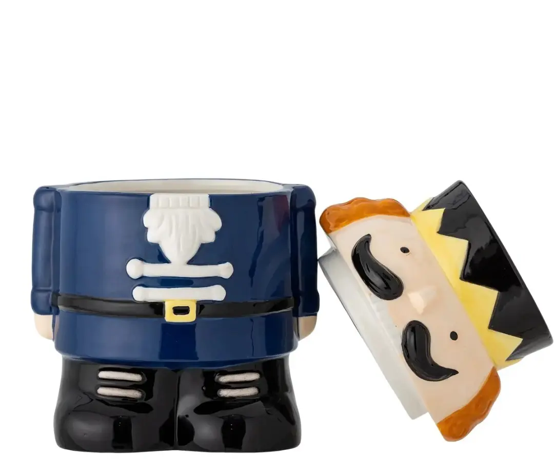 Bloomingville Feast Pot Aardewerk - 19cm - Blauw