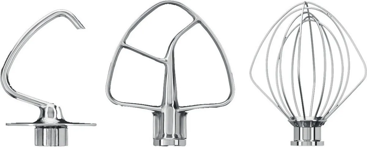 KitchenAid 5KSM5TH3PSS Hulpstukkenset - Staal - 6L