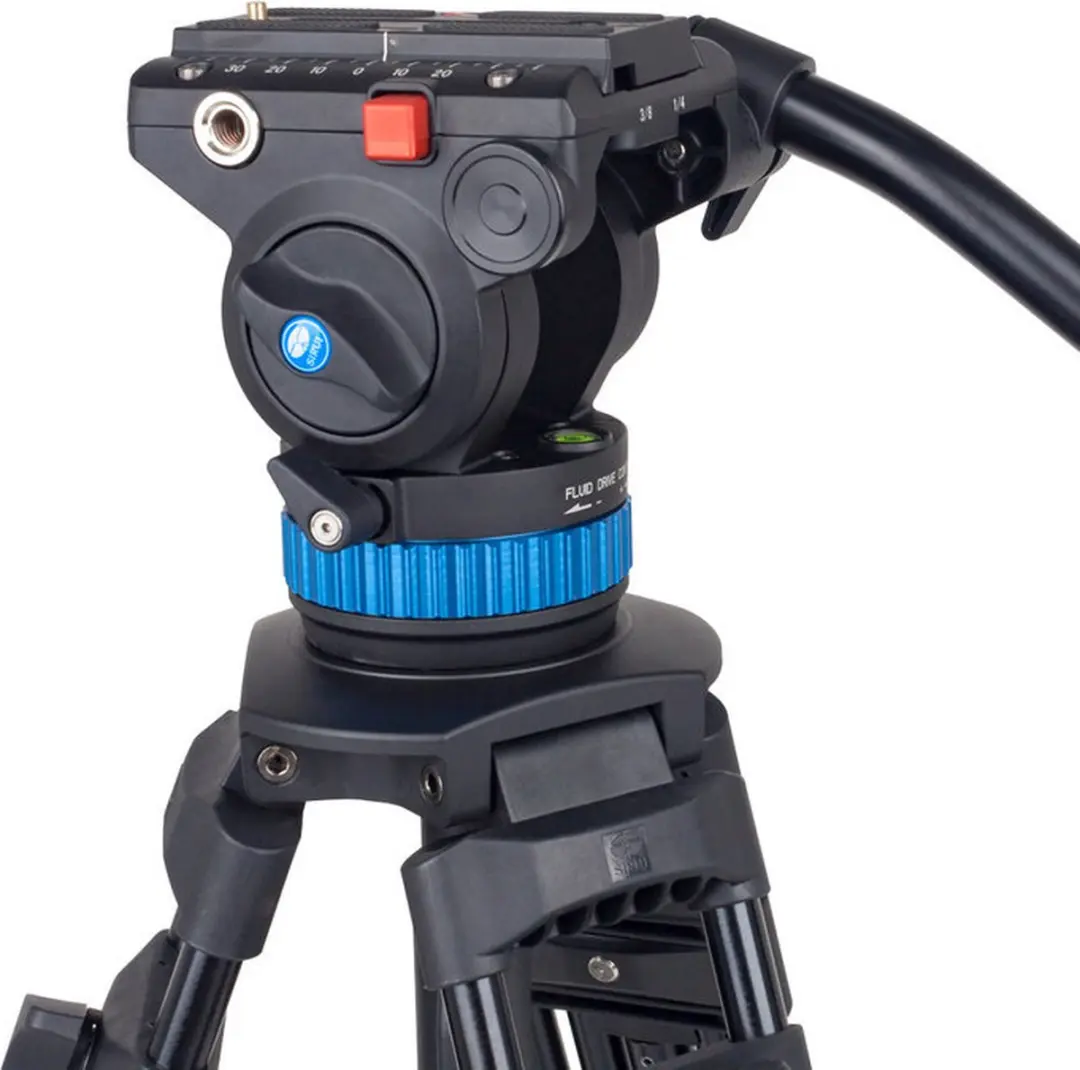 Sirui SH-15 Videotripod - 3 Secties - Zwart