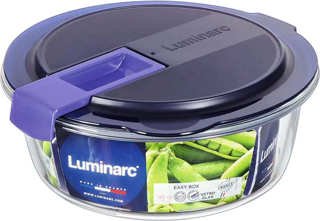 Luminarc Easy Box 92cl - 2-delig - Transparant