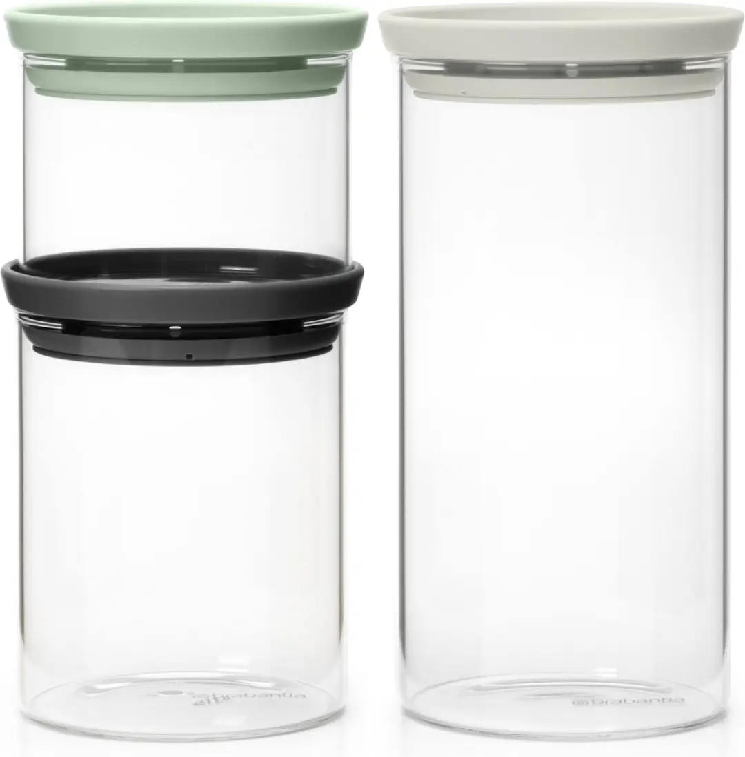Brabantia Voorraadpot Glas 0,3/0,6/1,1L