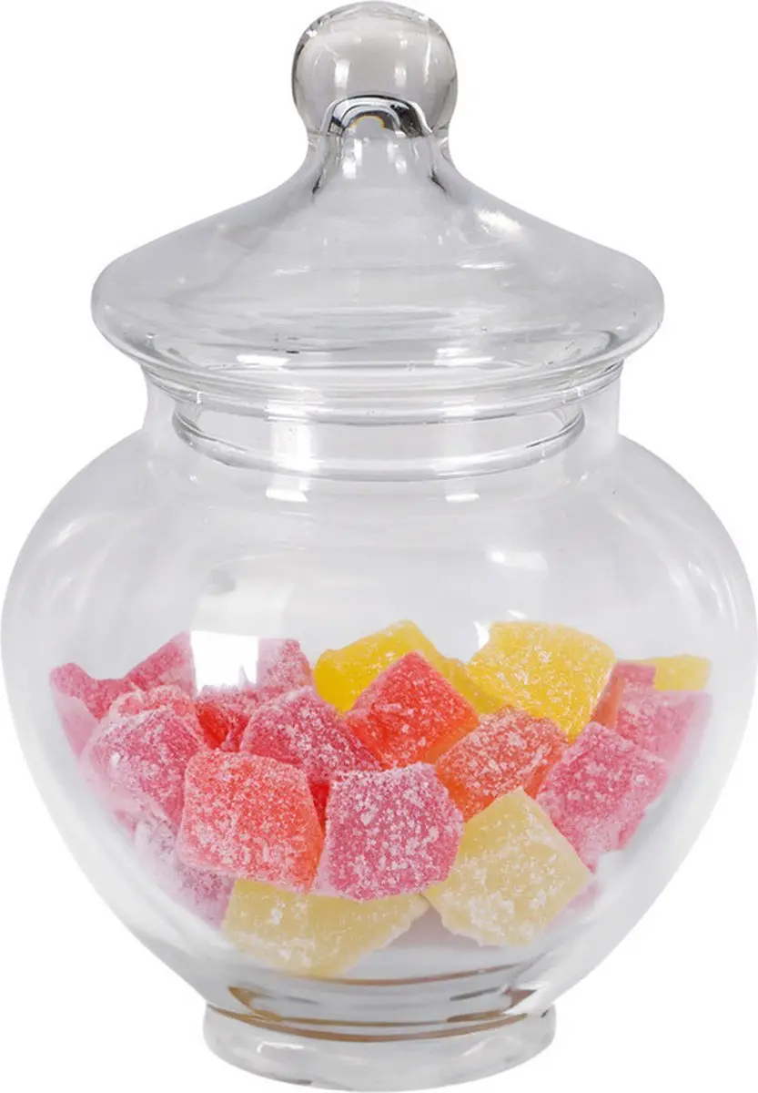 Excellent Houseware Snoeppot Glas 2.2L
