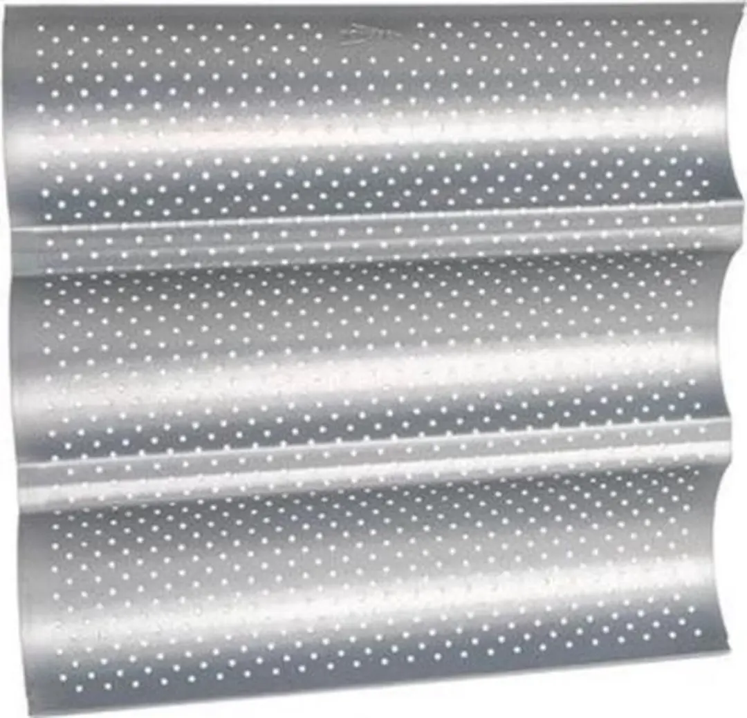 Patisse Stokbroodvorm Mini 26x24cm - 3-delig - Zilver
