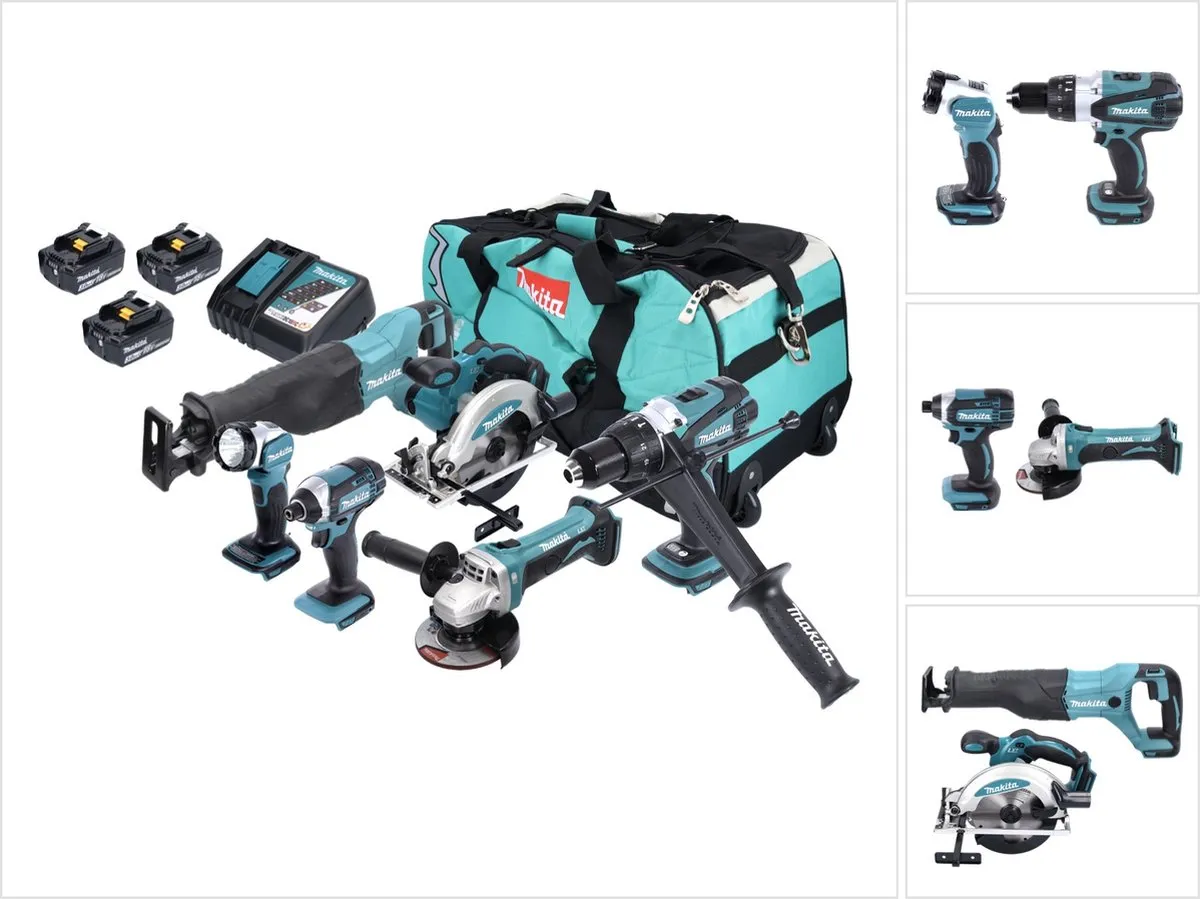 Makita DLX 6046 Combiset 18V