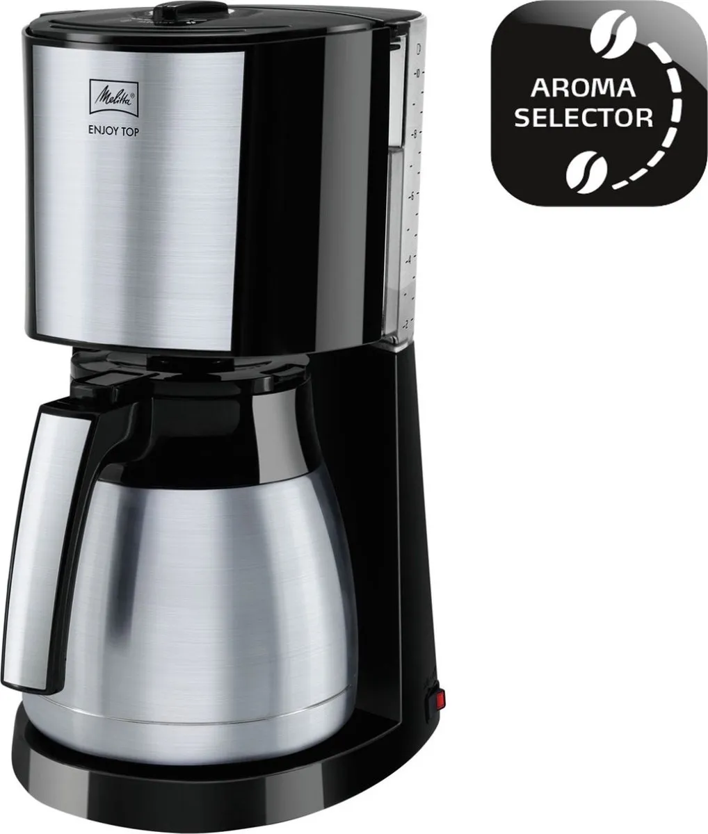 Melitta Enjoy II Top Therm Filterkoffiezetapparaat 10 Koppen - 1,25L - MELITTA 6756989
