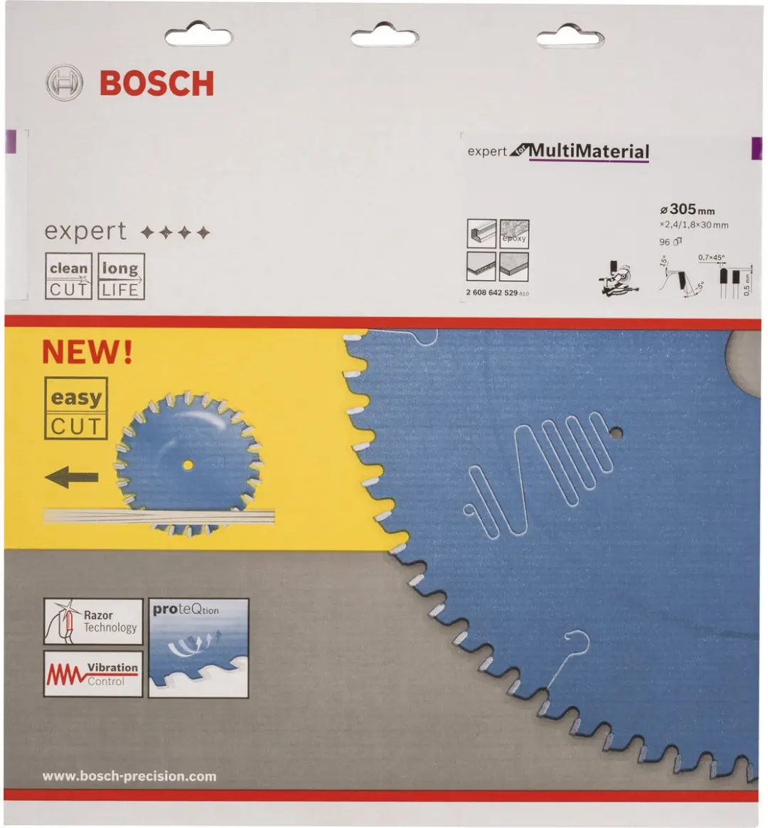 Bosch Expert for Multi Material Cirkelzaagblad 305mm - 96 Tanden