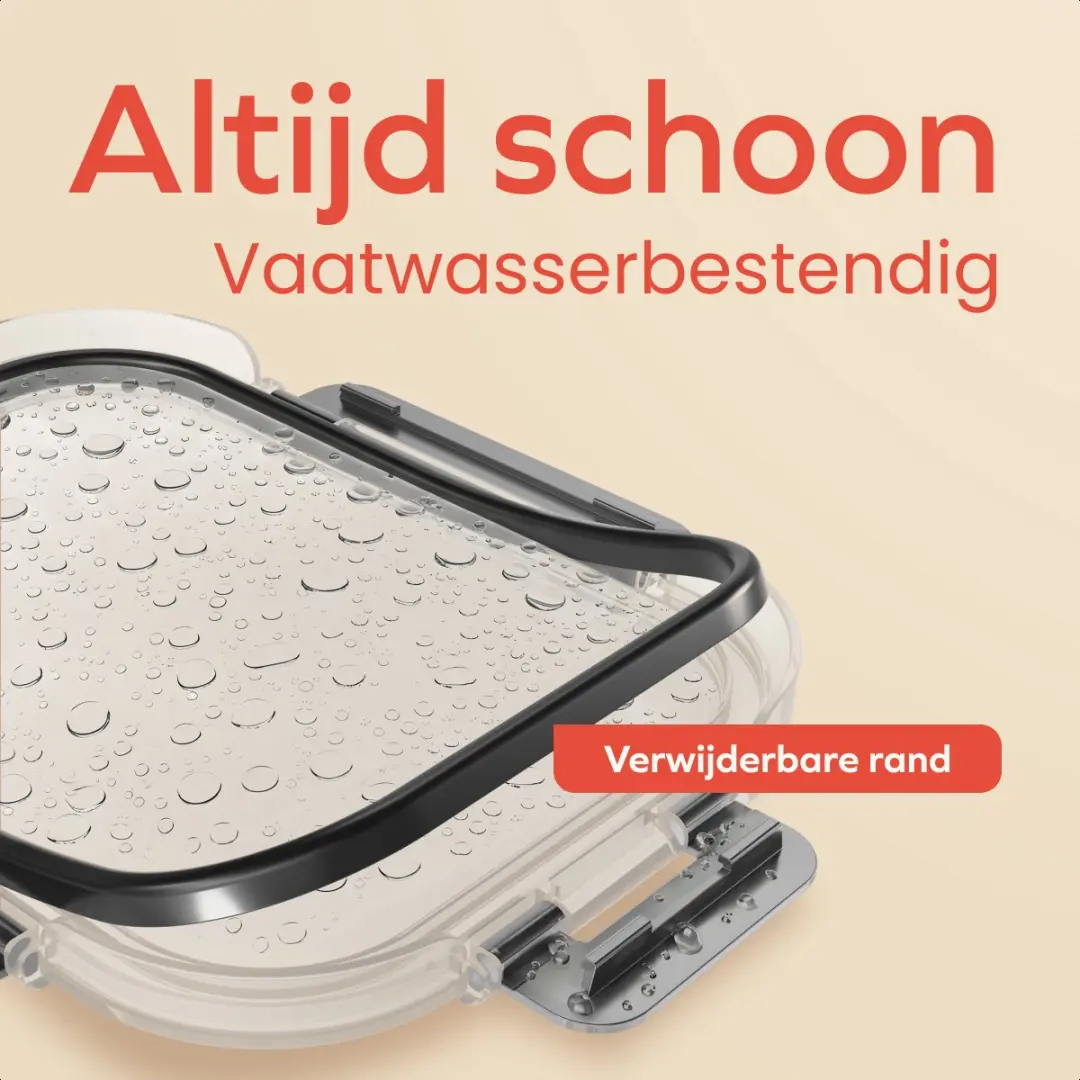 KitchenBrothers Meal Prep Bakjes Glas - 10 Stuks (1L + 370ml)
