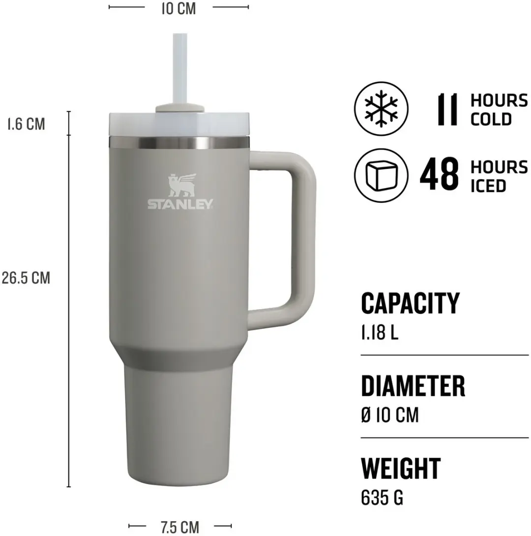 Stanley Quencher H2.O FlowState Tumbler 1,18L - Ash