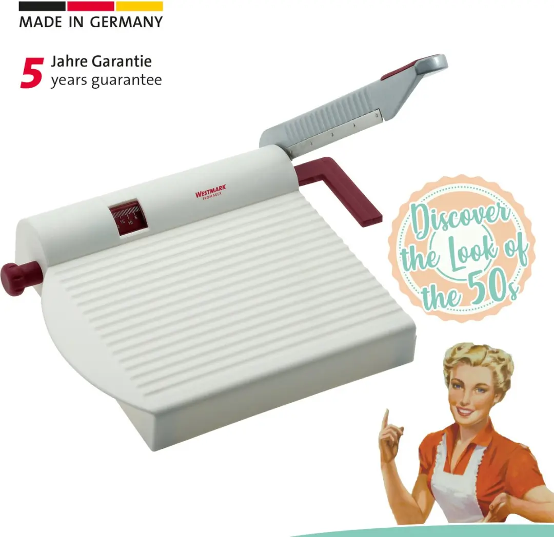 Westmark Fromarex Kaassnijder 7000RT60 - Wit/Rood/Zilver