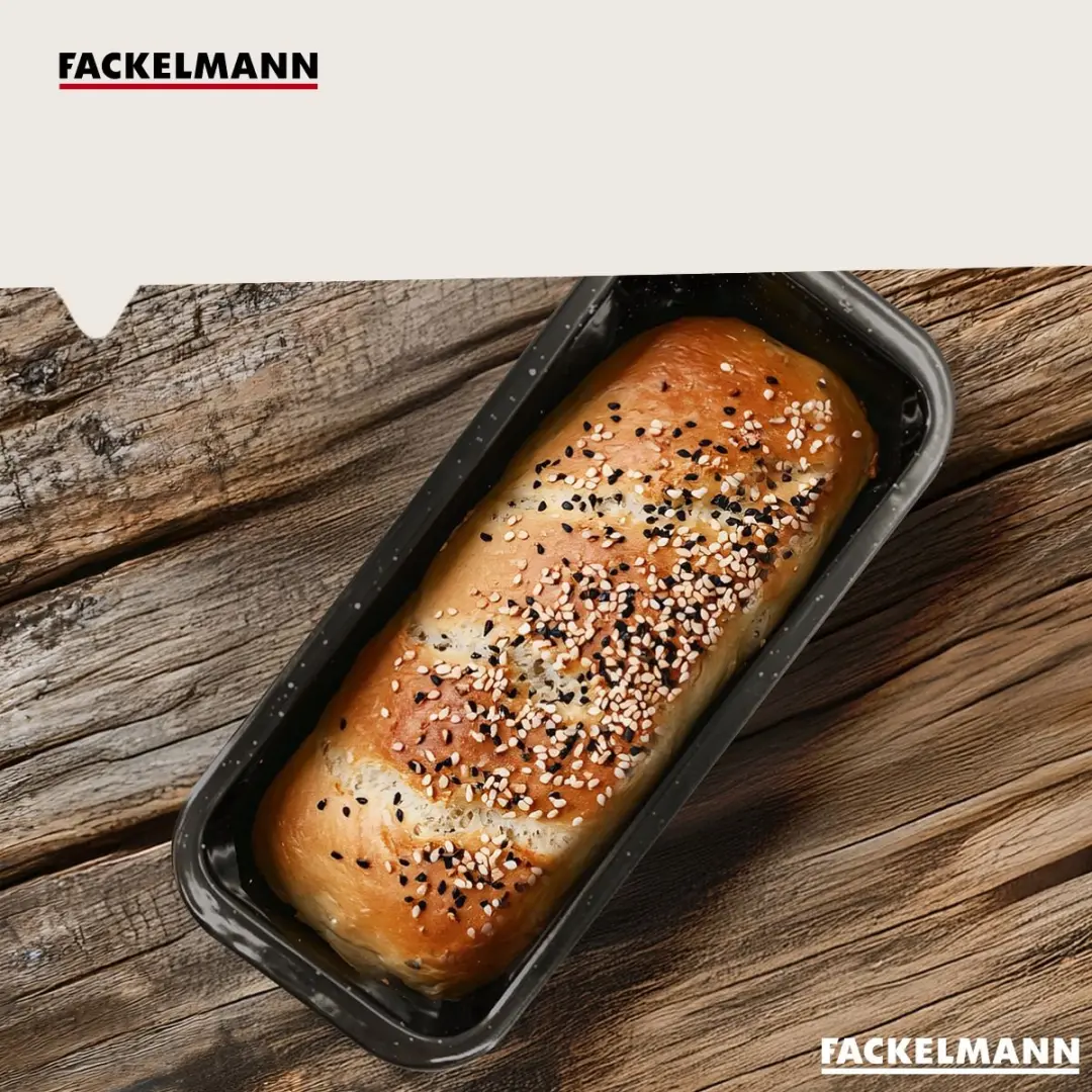 Fackelmann Brood- en Cakevorm Geëmailleerd 29cm - Zwart - afbeelding 6 van 6