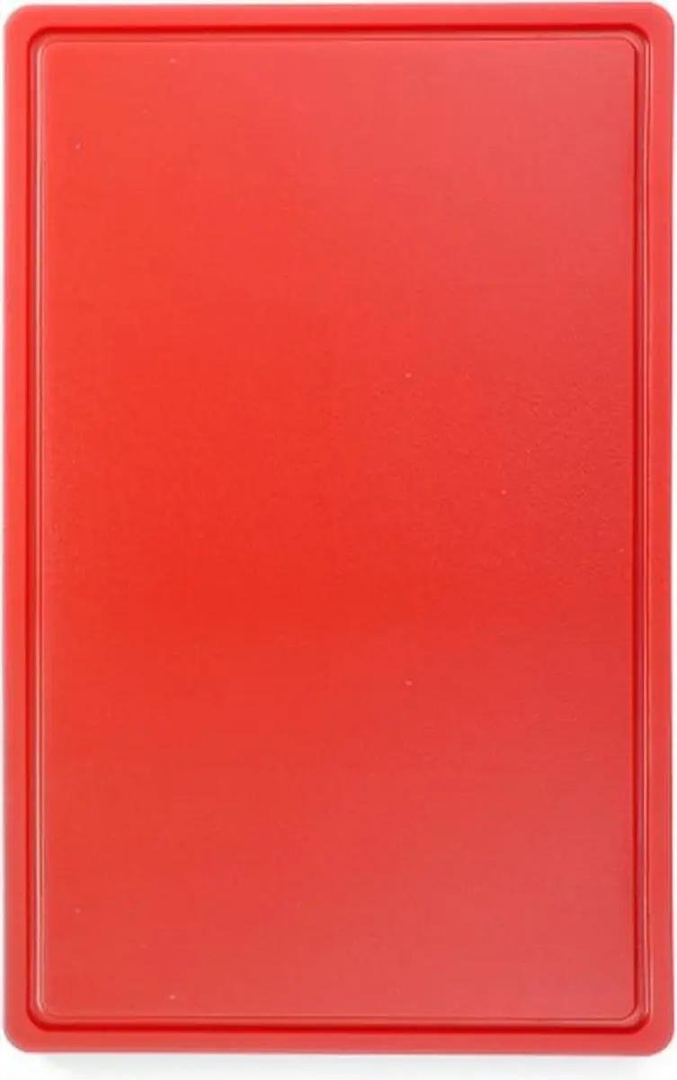 HENDI Snijplank Gastronorm 1/1 Rood - HDPE - 530x325mm
