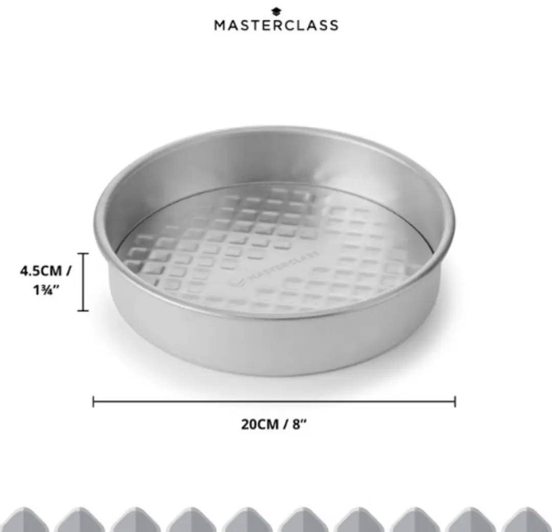 Masterclass Sandwichbakvorm Rond 20cm - Gerecycled Aluminium