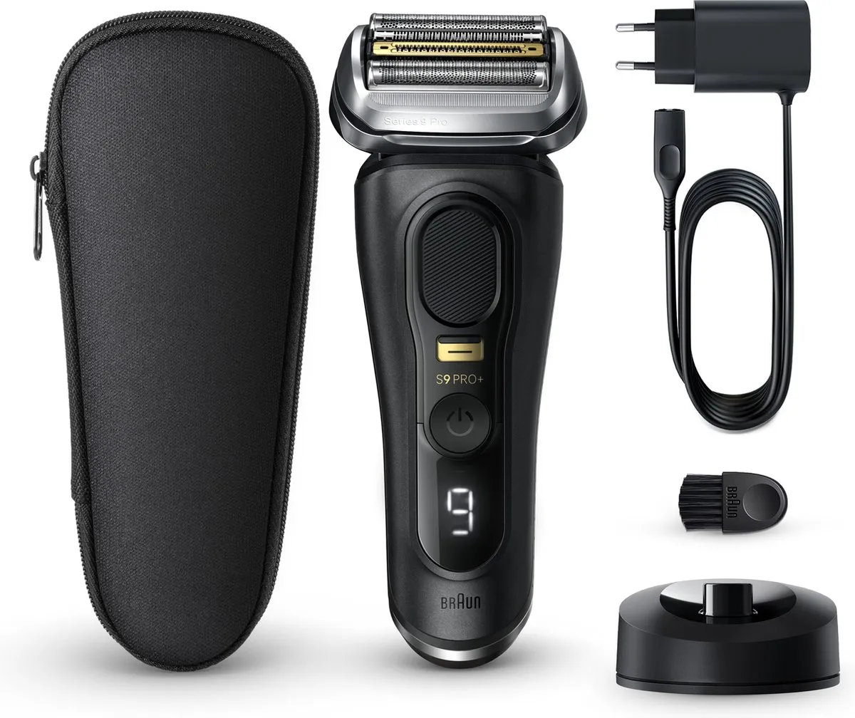 Braun Series 9 Pro+ 9510s Elektrisch Scheerapparaat - 5 Mesjes - Zwart
