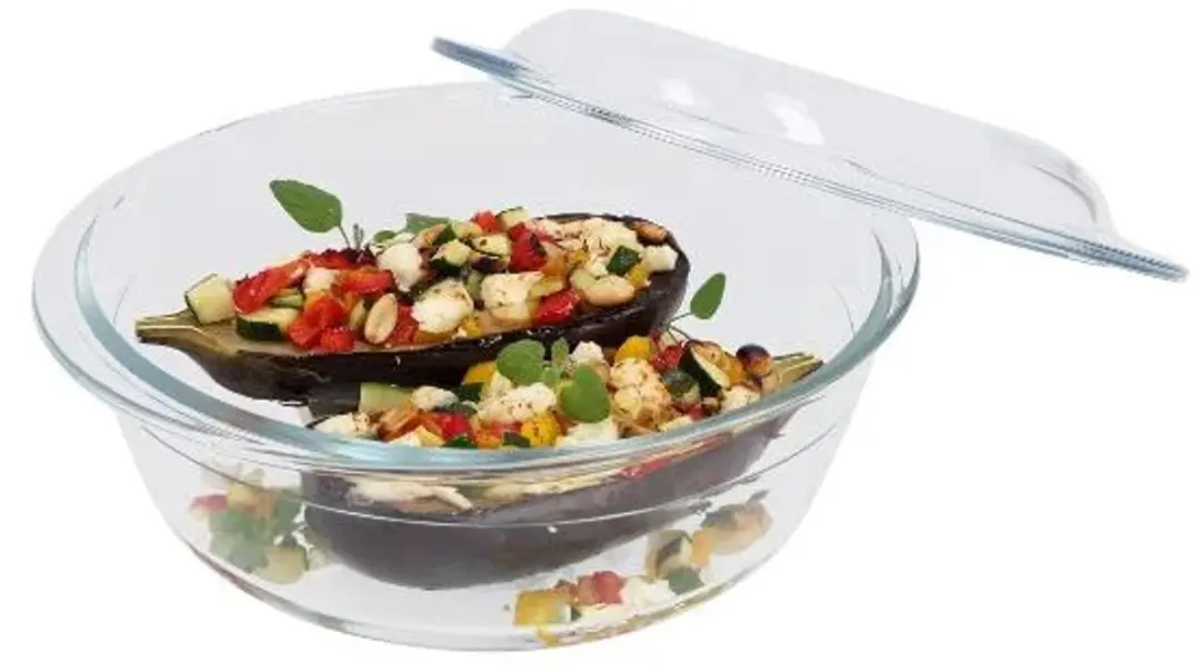 Silvercrest Glazen Ovenschaal met deksel 2.3L