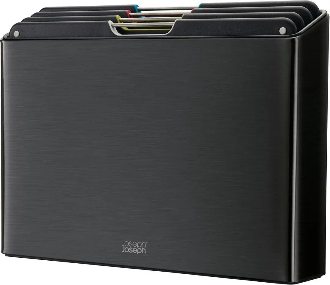 Joseph Joseph Folio Steel Snijplanken Set 4 Stuks