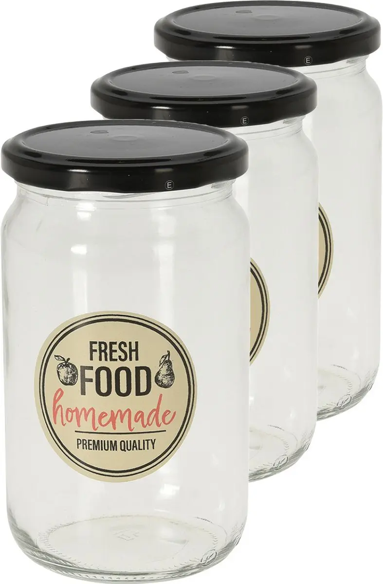 Excellent Houseware Voorraadpotten 720ml