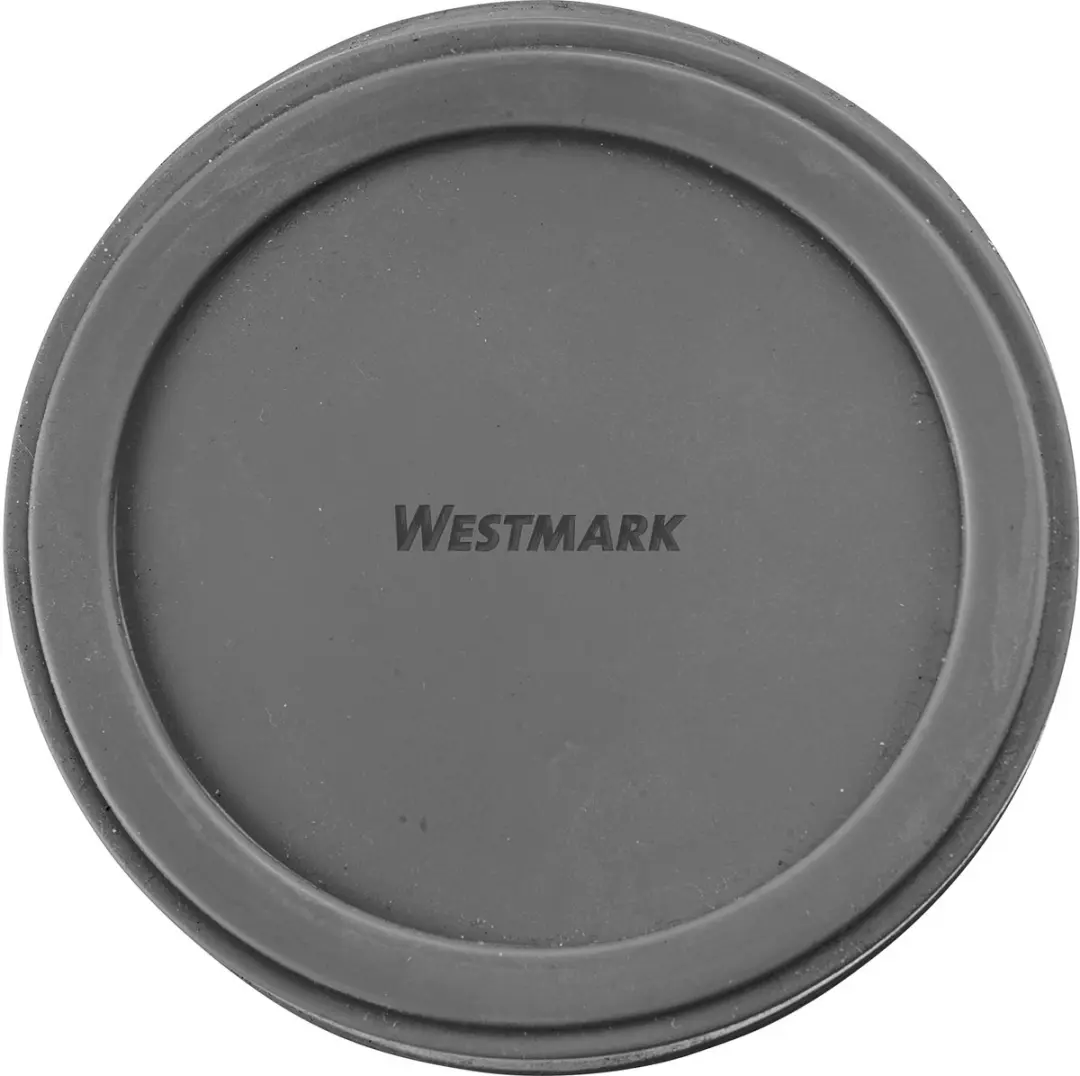 Westmark Vershouddeksels 23142270 - 2 Stuks - Ø10cm & Ø8cm - Rood/Zwart