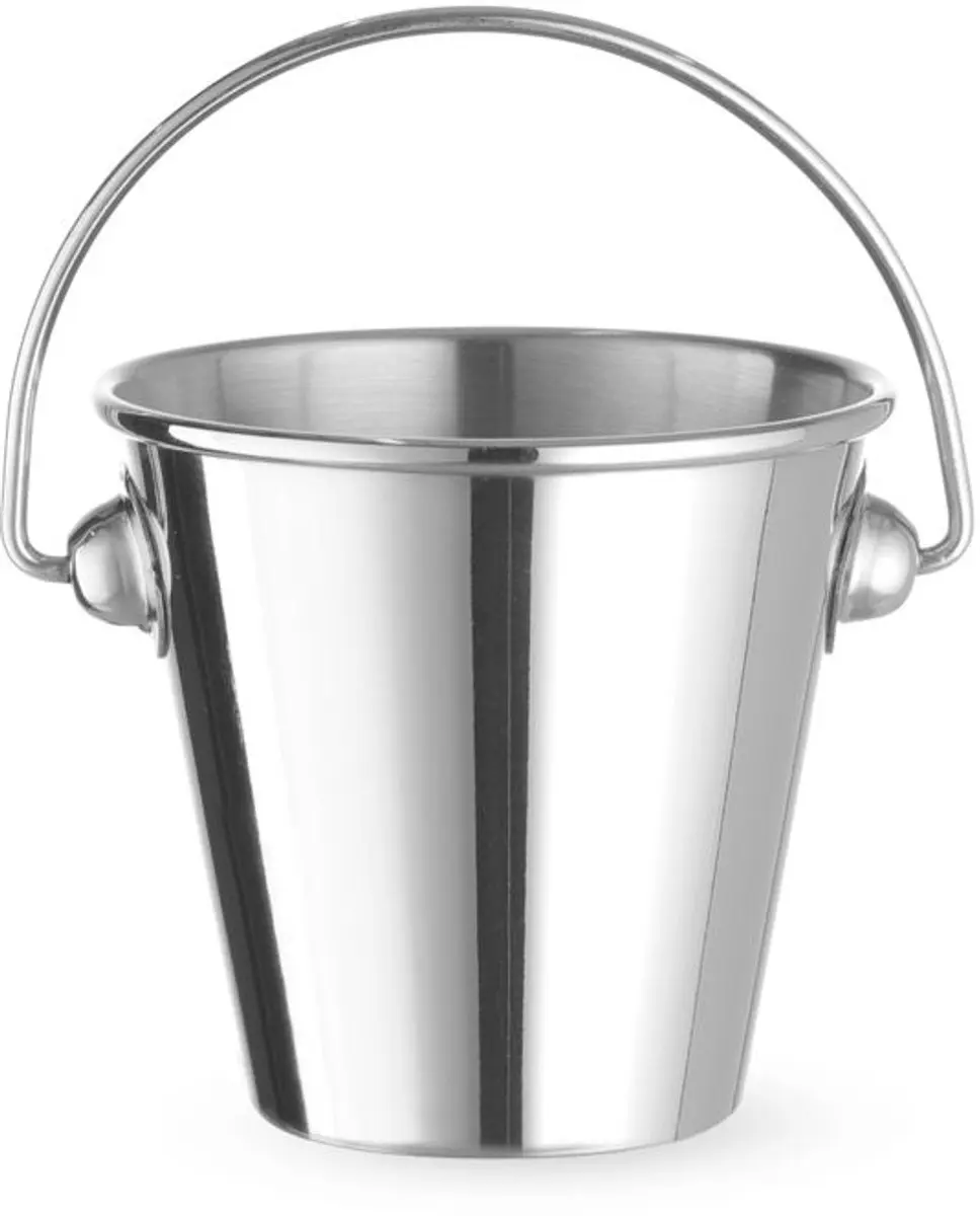 HENDI Serveeremmer RVS - Ø7,5cm x 6,6cm - Zilver
