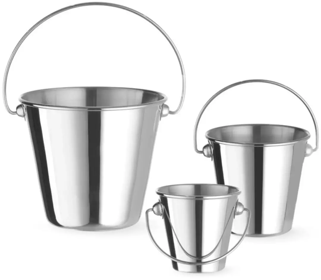 HENDI Serveeremmer RVS - Ø7,5cm x 6,6cm - Zilver